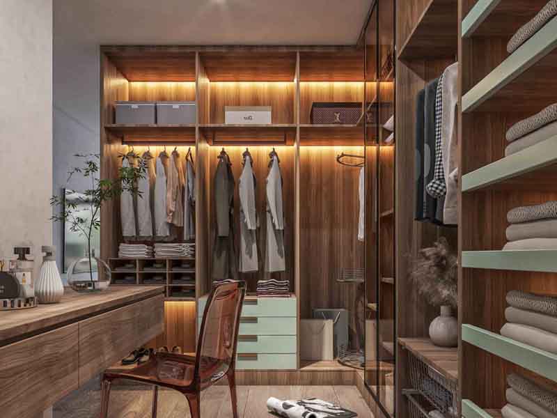 德陽(yáng)定制衣柜選品牌還是雜牌，推拉門衣柜板材選擇多厚