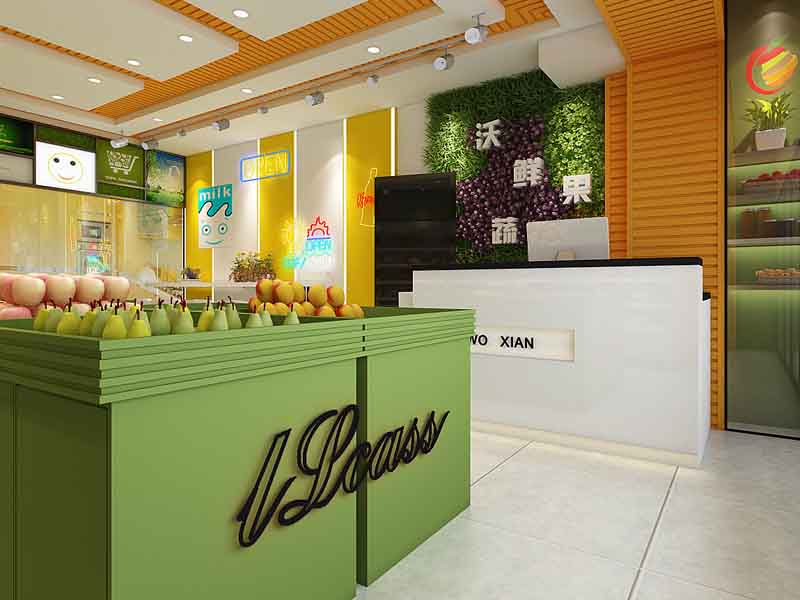 德陽水果店設(shè)計如果做，才能讓店鋪有種琳瑯滿目的感覺