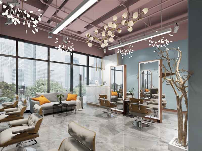 德陽美發(fā)店裝修的時(shí)候，招牌一定要引人注目才行