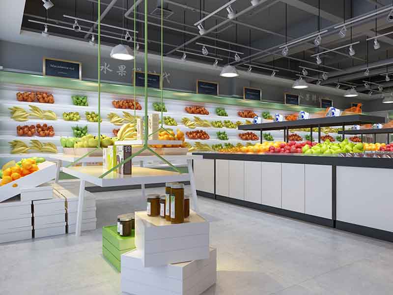 德陽水果店設(shè)計如果做，才能讓店鋪有種琳瑯滿目的感覺