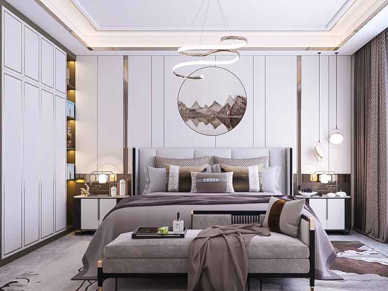 德陽主臥室設(shè)計如何才能顯得，溫馨舒適又時尚