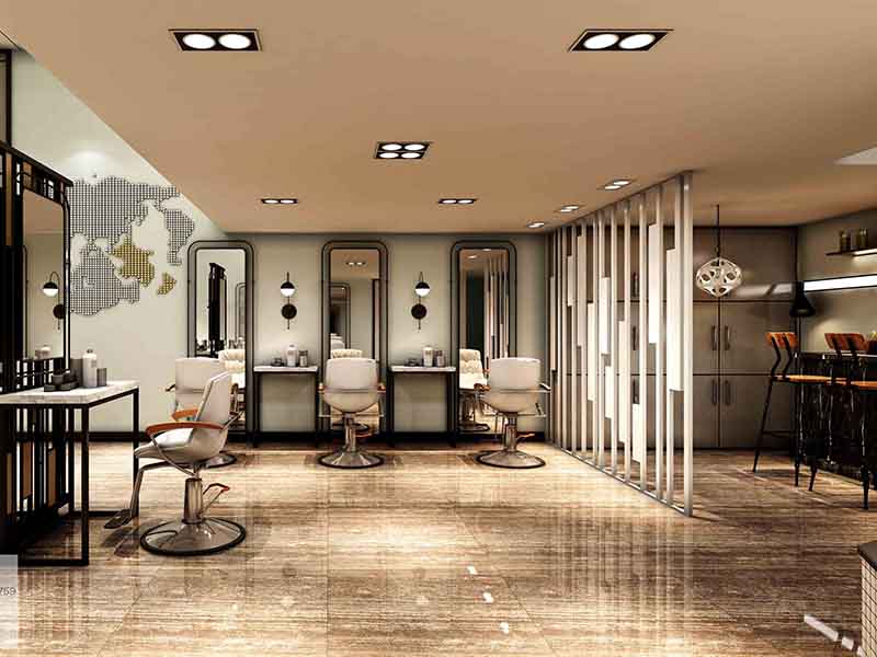 德陽美發(fā)店裝修的時(shí)候，招牌一定要引人注目才行