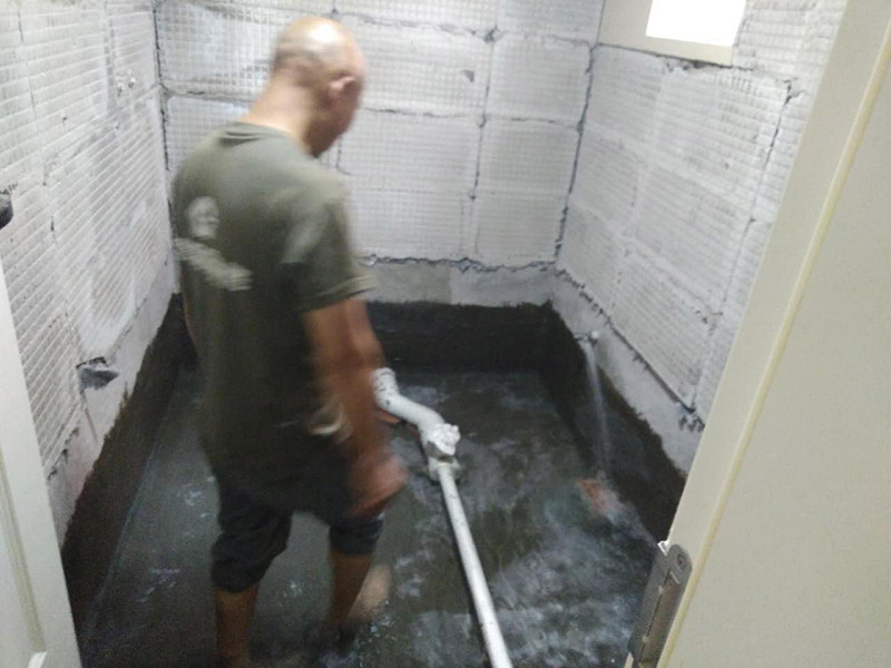 廁所瓷磚拆除，閉水試驗(yàn)方案