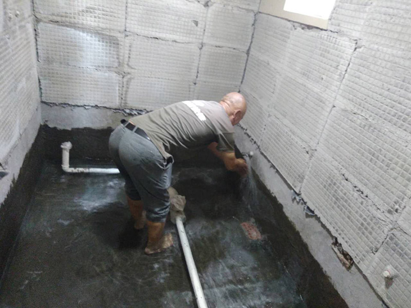 廁所瓷磚拆除，閉水試驗(yàn)方案