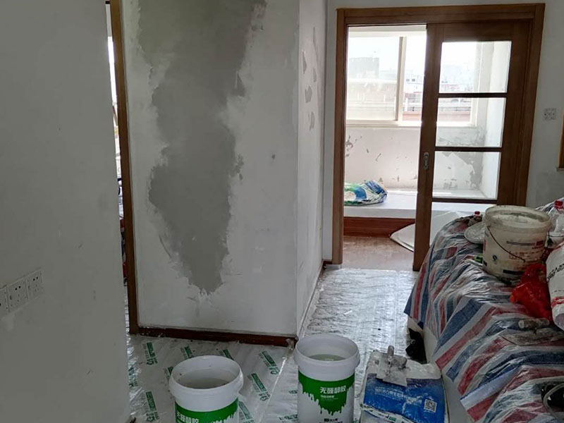 墻面乳膠漆翻新：如果原墻面只是簡單的變舊沒有剝離現(xiàn)象，可以直接清理干凈，用滾刷或噴涂機(jī)zhidao滾（噴）一遍云泉水性漆，等干透然后在上二遍就OK了！ 如果有裂縫或爆皮的，需要清理干凈浮塵再用鏟除墻面，有坑不內(nèi)平處用石膏找平，有裂縫的用布袋或網(wǎng)刷乳白膠粘貼到裂縫處，裂縫處需要刮兩遍膩?zhàn)拥谝槐槭菫榱损ぷ〔即途W(wǎng)容，第二遍找平，最后墻面一定要平整，然后再刷云泉水性漆就可以了！也是刷兩遍就OK了！