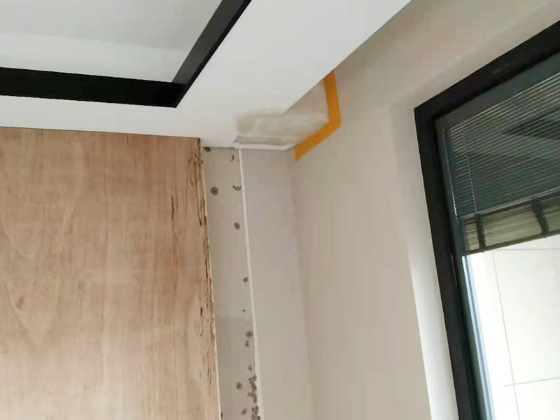 天花板局部修補(bǔ)：天花板有裂縫或者掉皮為什么，可能是天花板本身內(nèi)部潮氣重，可能是是因?yàn)槟佔(zhàn)颖旧淼哪z性差，或者是天花層膩?zhàn)釉瓉砼翁?，?dǎo)致附著力差。如果鏟除膩?zhàn)又蟀l(fā)現(xiàn)天花開裂是因?yàn)樘旎ò灞旧硪蚪ㄖ蛴辛芽p導(dǎo)致的，可以先用素水泥把裂縫修補(bǔ)好，然后在裂縫處用界面劑貼一塊白布或嵌縫帶，然后再滿刮膩?zhàn)樱詈蟠蚰ニ⑵?；可以徹底根除這個(gè)問題；