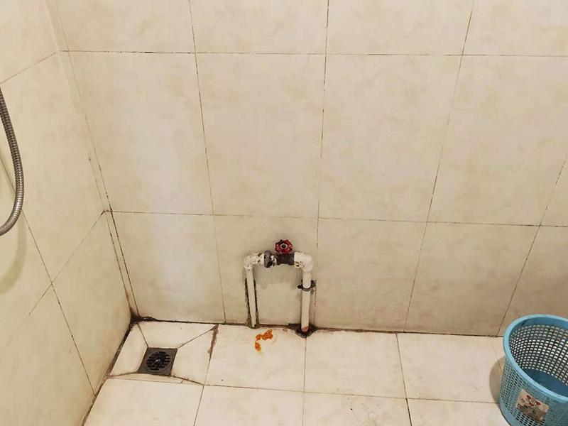 衛(wèi)生間貼磚裝修:衛(wèi)生間貼磚的流程首先先清掃地面，水泥砂漿找平，接著再定標(biāo)高，彈線，地磚進(jìn)水，攤鋪水泥砂漿，鋪貼石磚，最后灌縫，白水泥或者填縫劑都可以，或者做專業(yè)的美縫。