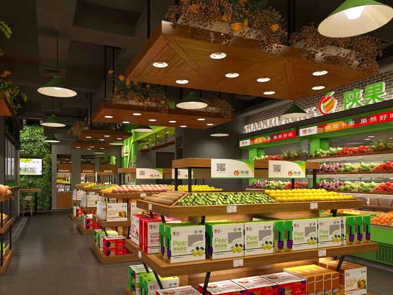德陽水果店設(shè)計如果做，才能讓店鋪有種琳瑯滿目的感覺