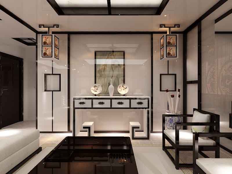 中式風格的分支，徽派風格家庭裝修