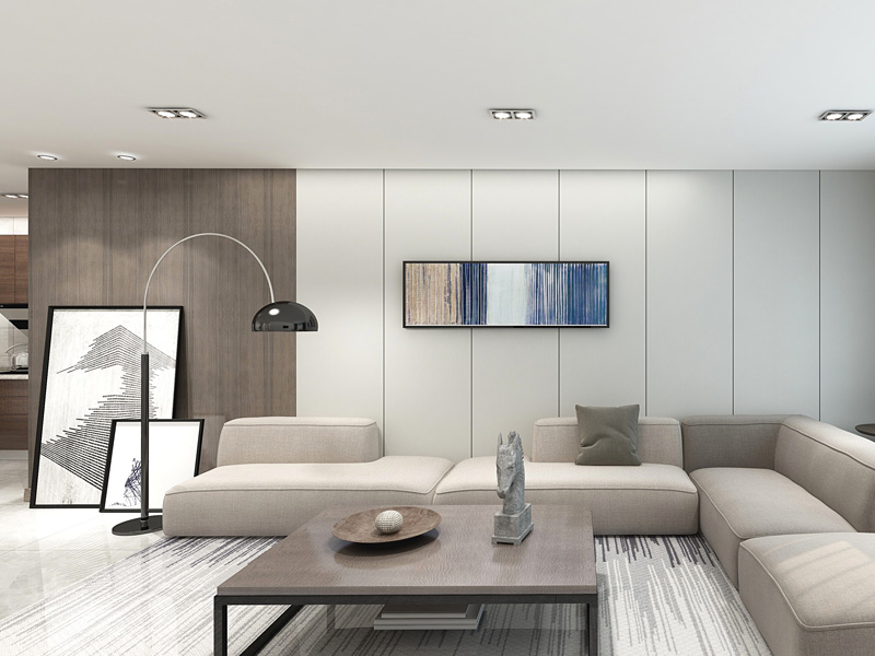 小夫妻的極簡風(fēng)新房，簡潔又耐看，小情