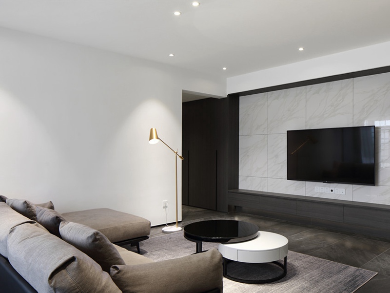 重慶協信TOWN城20平方客廳裝修設