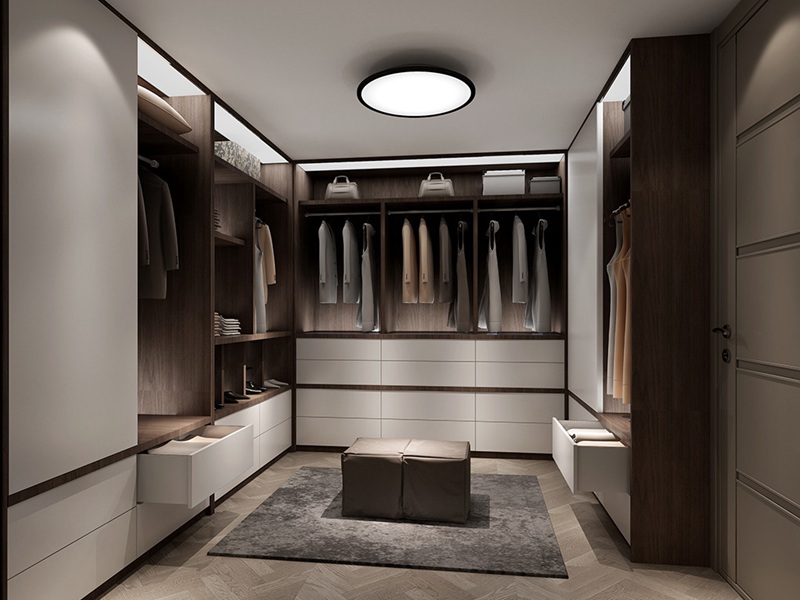 衣柜書架定制多少錢，用什么材料好-衣