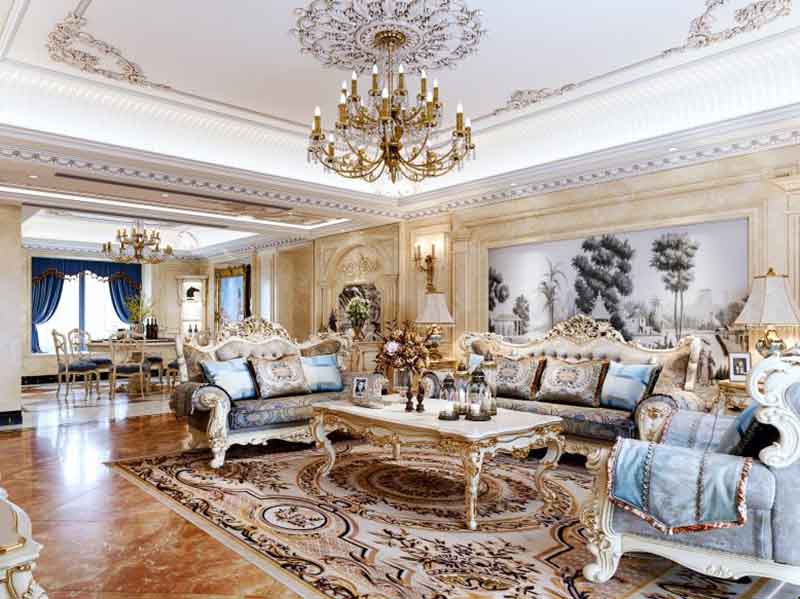 雍容華貴的法式風(fēng)格裝修，重點(diǎn)是會(huì)使用