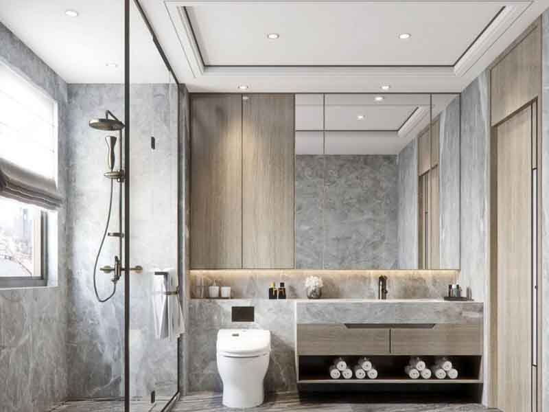 衛(wèi)生間干濕隔斷墻裝修的時(shí)候，應(yīng)該如何