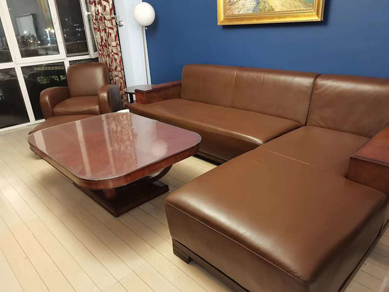 13年前買的真皮沙發(fā)破損，如何維修，