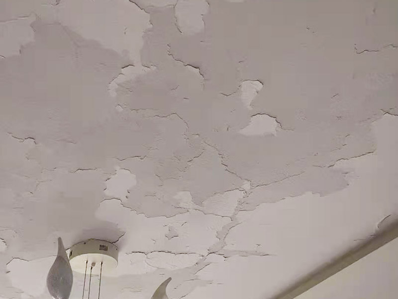 成都屋頂石膏板翻新，重新粉刷乳膠漆可