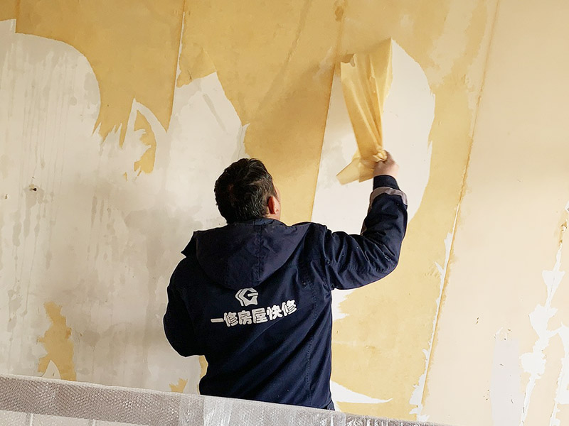 深圳墻面舊墻紙翻新，怎么做才省事