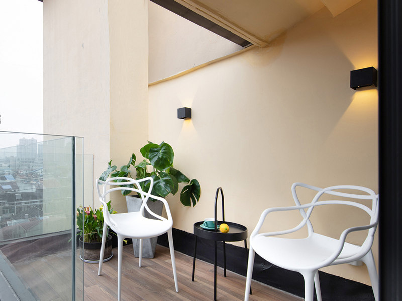 北歐風(fēng)格陽臺(tái)裝修圖片