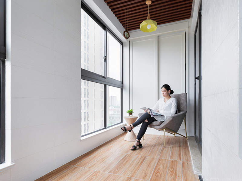 無錫陽臺裝修實(shí)景圖