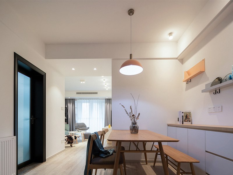 日式風格二手房改造圖餐廳