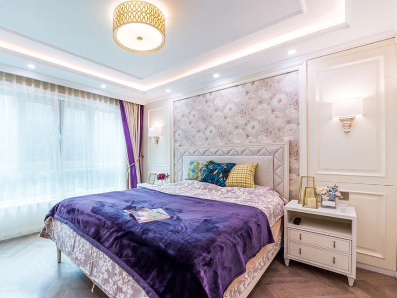 舊房子墻面翻新歐式風臥室