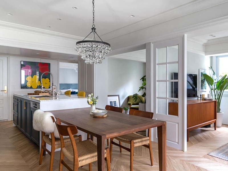 老房子改造中式風格餐廳