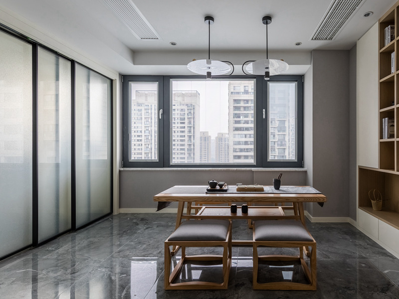 合肥肥西縣室內(nèi)裝修_餐廳裝修設(shè)計效果圖