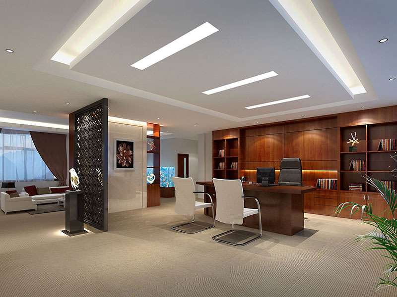 昆明宜良縣校長辦公室裝修設(shè)計(jì)圖