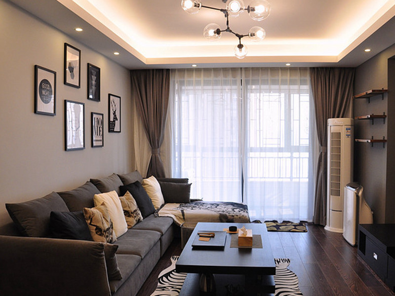 廣州從化區(qū)電視墻裝修設(shè)計圖