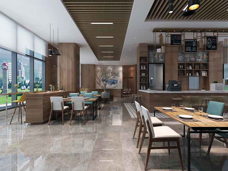 江門(mén)市江海區(qū)咖啡廳效果圖