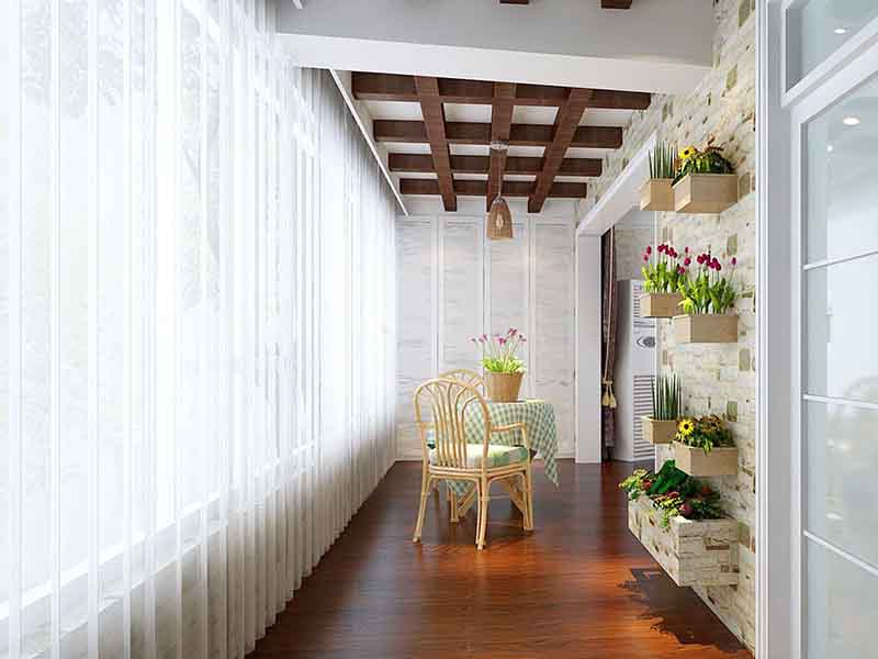 江門(mén)鶴山市北湖公園陽(yáng)臺(tái)翻新裝修-地面貼磚