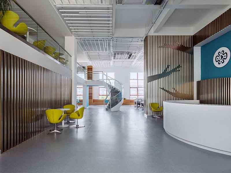 德陽廣漢市行政廣場(chǎng)辦公室翻新裝修-水電安裝