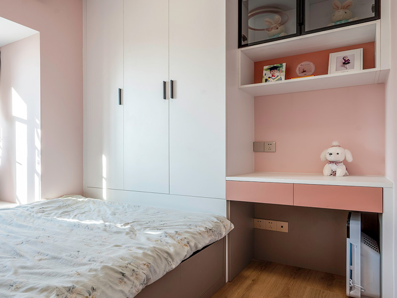 襄陽市襄城區(qū)全屋整體裝修設計-次臥設計