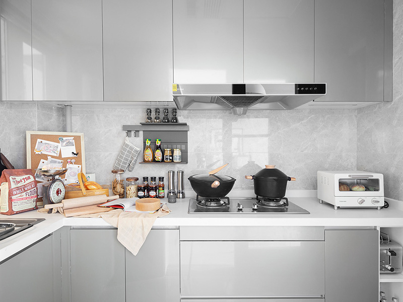 亳州市譙城區(qū)輕奢風格裝修設計-廚房設計