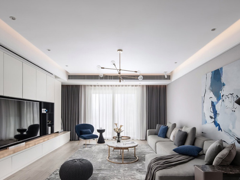 安順市西秀區(qū)出租房全屋裝修設計-客廳設計