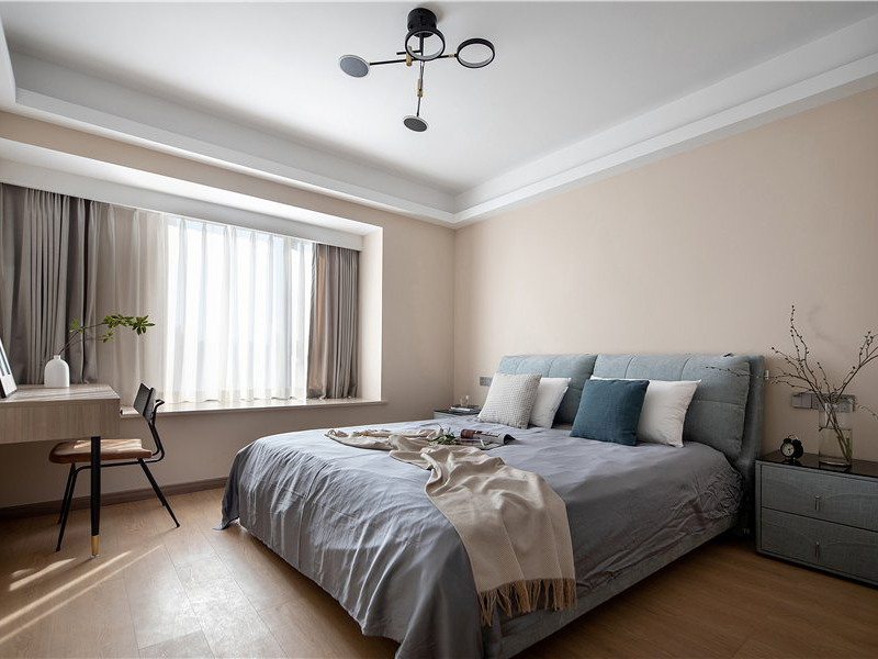 杭州市江干區(qū)小戶型室內(nèi)裝修設計-臥室設計