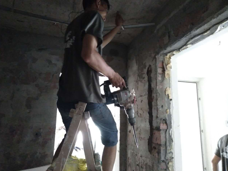 電路開槽、拆除打孔