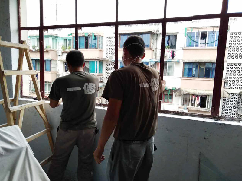 窗戶拆除、建渣清理
